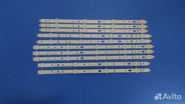 0011 Светодиоды подсветка Philips 40 SVS400A79