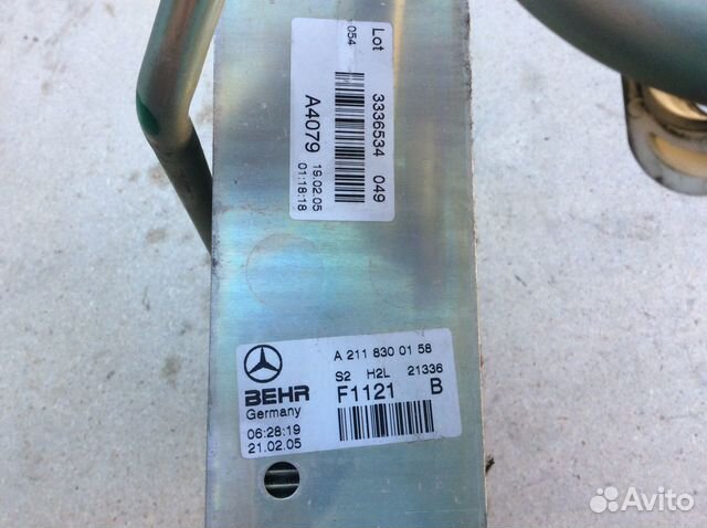 Испаритель кондиционера Mercedes w211 W219 E CLS Испаритель кондиционера Mercedes w211 W219 E CLS