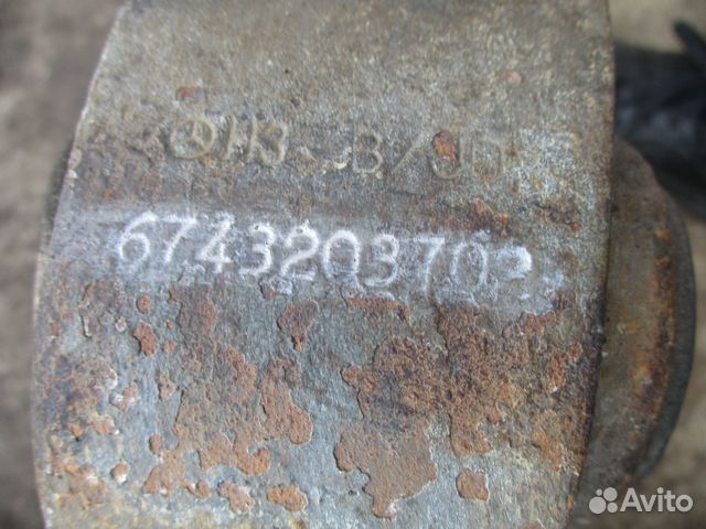 Рессора передняя Мерседес 814 бу 2 листа