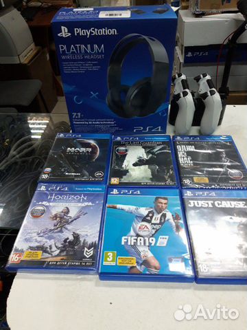 Playstation Platinum Наушники для PS4 Playstation Platinum Наушники для PS4