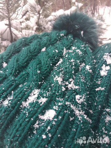Комплект шапка шарф