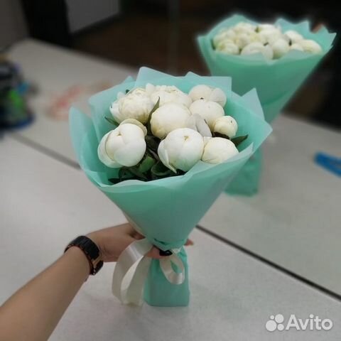 Белые пионы Белые пионы