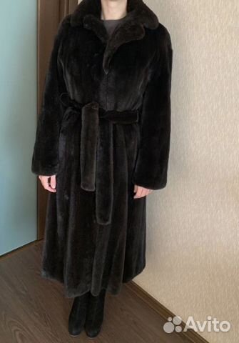 Норковая шуба Black Glama