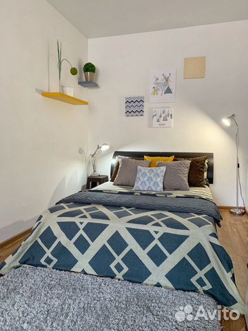 

1-к. квартира, 39 м², 2 кровати