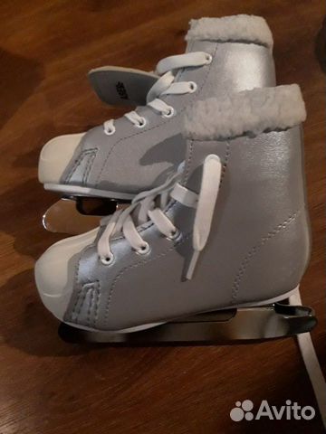 Коньки детские, двух полозные
