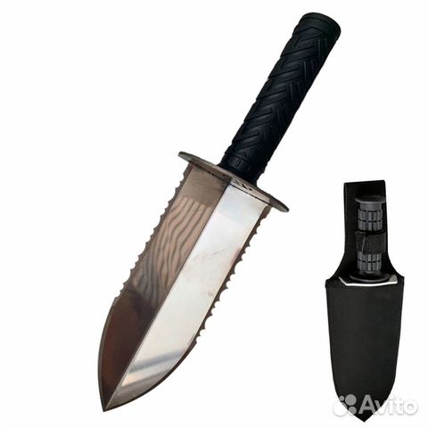 Нож-Совок Digger из нержавейки + чехол в подарок Нож-Совок Digger из нержавейки + чехол в подарок