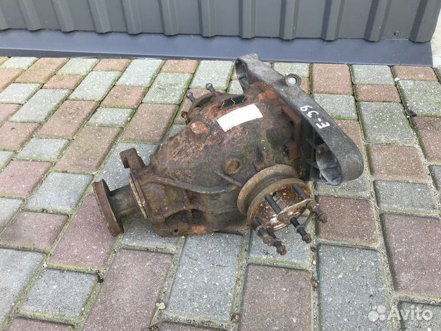 Задний редуктор на BMW E39 2.5 TDI