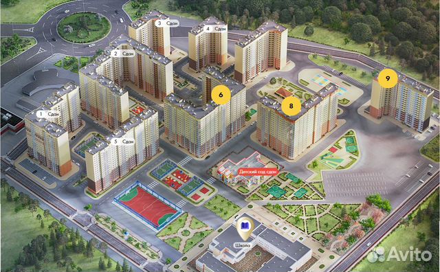 1-к квартира, 39 м², 8/18 эт.