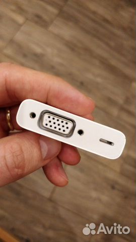 Переходник apple Lightning to VGA Adapter, MD825ZM Переходник apple Lightning to VGA Adapter, MD825ZM