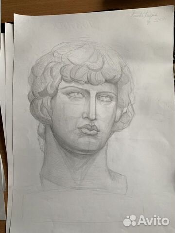 Германик рисунок академический