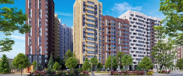 2-к квартира, 61.7 м², 2/17 эт. 2-к квартира, 61.7 м², 2/17 эт.