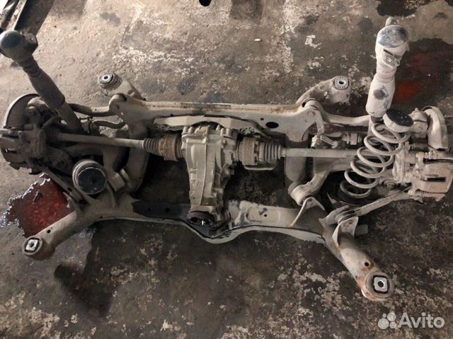 Задняя подвеска в сборе Audi Q5 Задняя подвеска в сборе Audi Q5