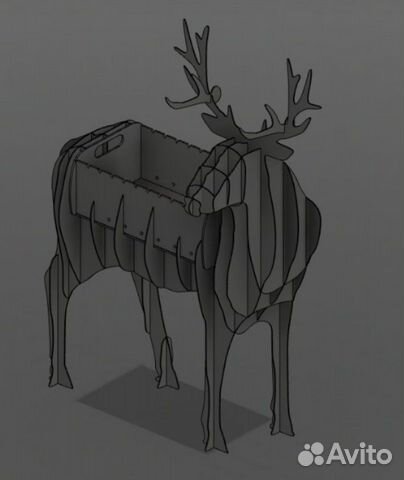 Мангал олень