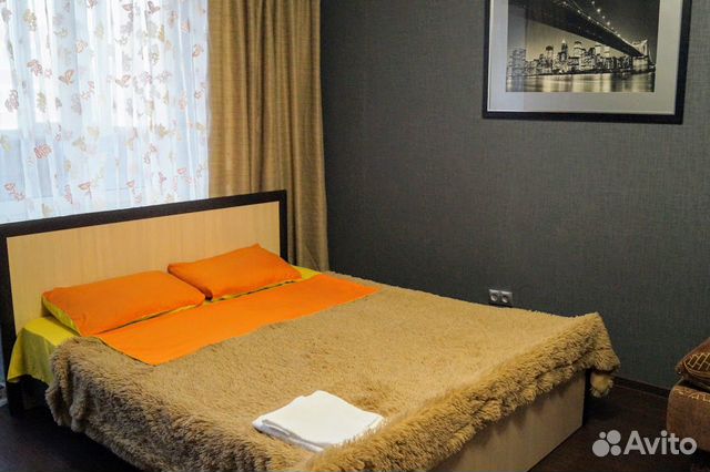 

1-к. квартира, 55 м², 2 кровати