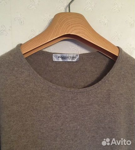 Платье шерсть кашемир коричневое Италия 44-46 Платье шерсть кашемир коричневое Италия 44-46