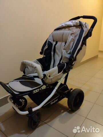 Прогулочная коляска Emmaljunga Scooter 2.0 бежевая