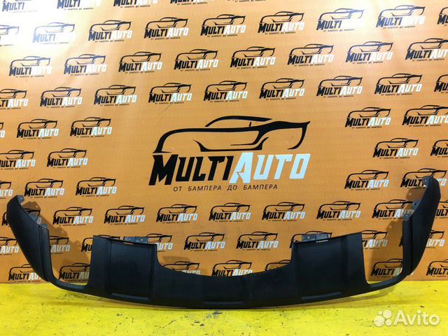 Юбка бампера задняя Mercedes Ml W164 2008-2011