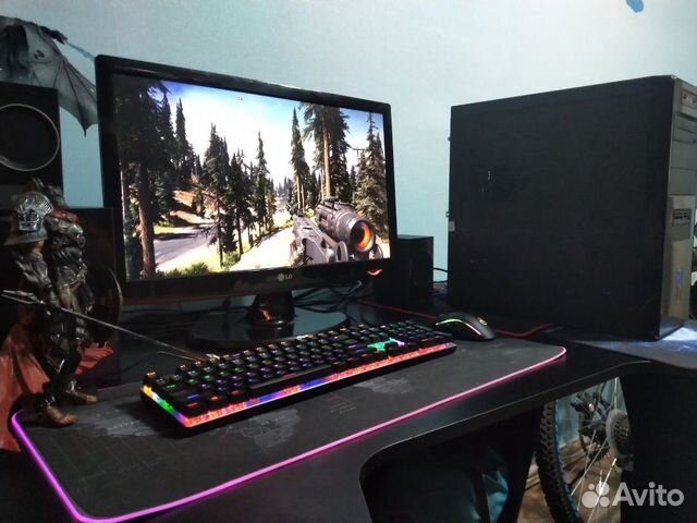 Игровой пк. i3 3.2гц, 8гб, RX 470 4гб Игровой пк. i3 3.2гц, 8гб, RX 470 4гб