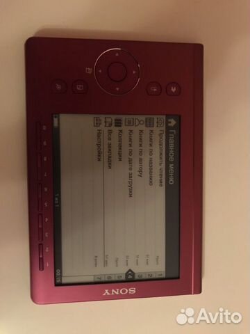 Электронная книга sony Электронная книга sony