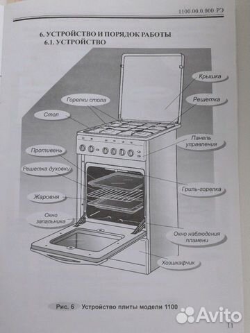 Плита газовая Плита газовая