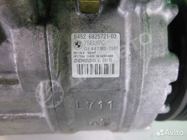 Компрессор системы кондиционирования N62 бмв E65