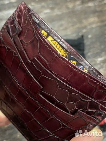 Картхолдер (визитница) Zilli из крокодиловой кожи Картхолдер (визитница) Zilli из крокодиловой кожи