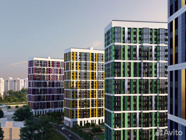 1-к квартира, 43.4 м², 3/22 эт.