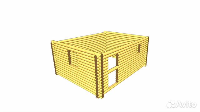 Сруб бани 5*4 метра Сруб бани 5*4 метра