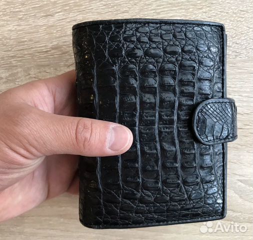 Кошелек из кожи Крокодила