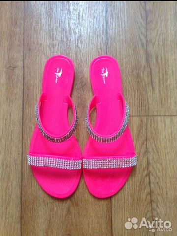 Шлепанцы/сандалии силиконовые новые