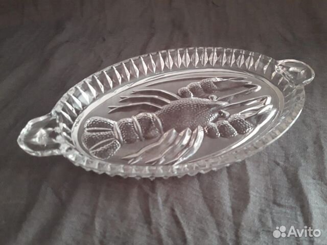 Хрустальное блюдо, СССР Хрустальное блюдо, СССР