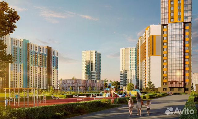 2-к квартира, 40.2 м², 1/25 эт.