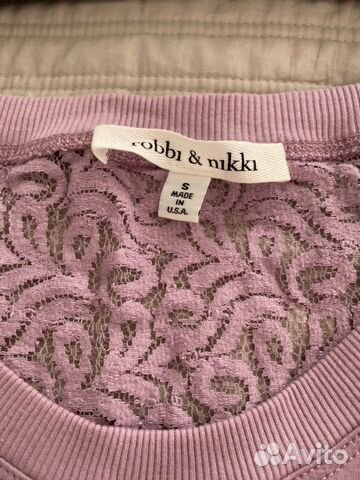 Платье трикотажное, новое. Нежно-лавандовое