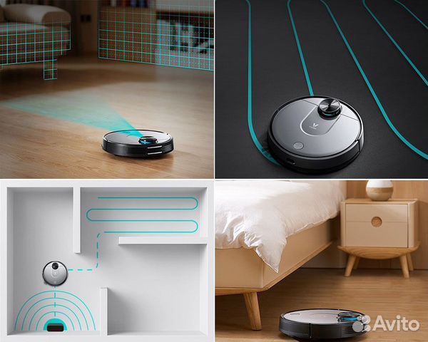 Робот-пылесос Viomi Cleaning Robot V-rvclm21 EU Робот-пылесос Viomi Cleaning Robot V-rvclm21 EU