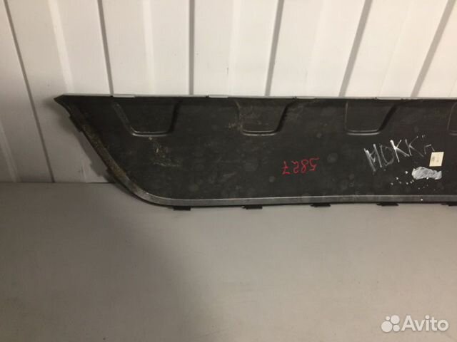Накладка бампера задняя нижняя Opel Mokka Накладка бампера задняя нижняя Opel Mokka