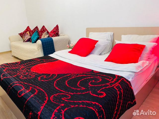 

1-к. квартира, 46 м², 2 кровати
