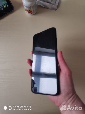 Xiaomi redmi note 7 с новыми чехлом и 2 стеклами в