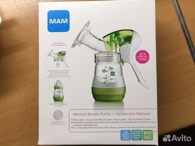 Молокоотсос ручной manual breast pump (новый) Молокоотсос ручной manual breast pump (новый)