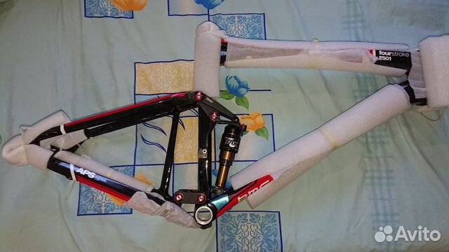 Карбоновая Рама BMC FS01 Black/red Карбоновая Рама BMC FS01 Black/red