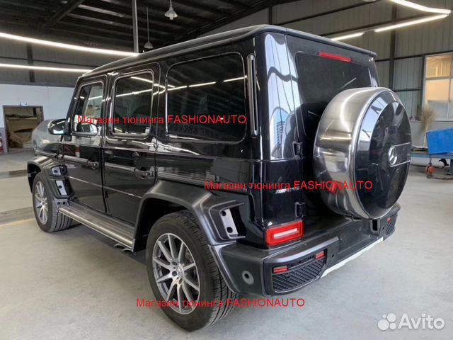 Фейс лифтинг mercedes g klass w 463 brabus
