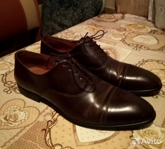 Lloyd мужские полуботинки оксфорды коричневые 44 р