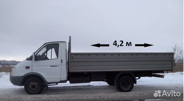 Грузоперевозки Газель, открытый борт