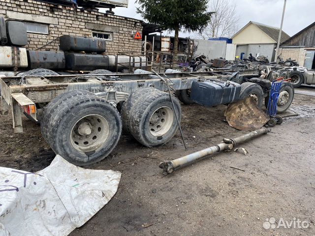 Карданный вал шасси 8Х4 Scania 114C340 65см крест