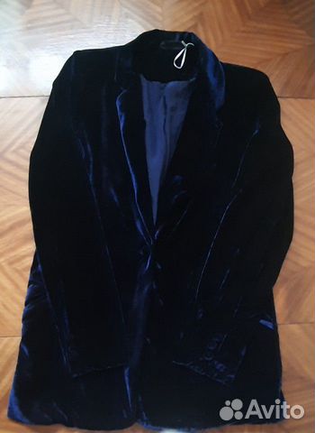 Пиджак бархатный