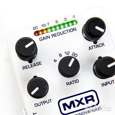 Dunlop MXR M87 Basss Compressor эффект компрессор Dunlop MXR M87 Basss Compressor эффект компрессор