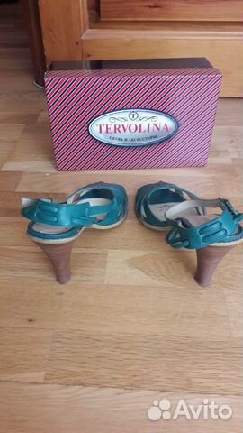 Босоножки летние кожаные Tervolina 40