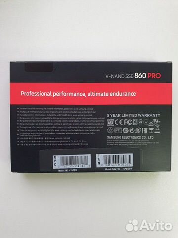 SSD samsung 860 PRO 512 SSD samsung 860 PRO 512
