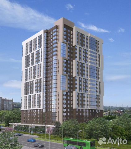 1-к квартира, 45.9 м², 8/25 эт.