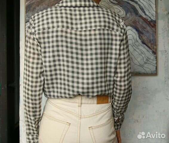 Рубашка в клетку hm