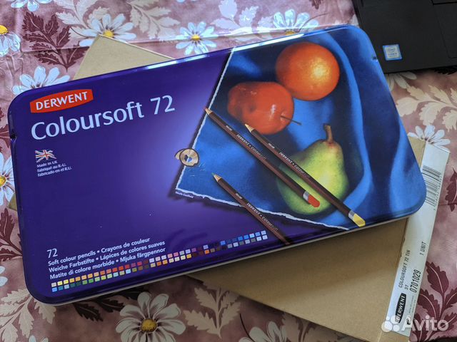Карандаши Derwent ColourSoft 72